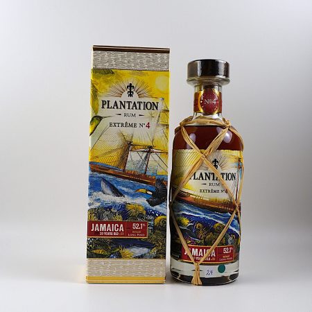 Long Pond ITP 2000 Plantation Extreme No 4 20 Jahre Rum Vorderseite mit Originalverpackung