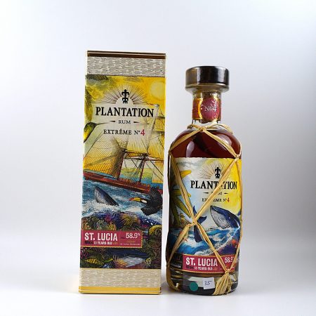 St. Lucia 2007 Plantation 13 Jahre Rum Vorderseite mit Originalverpackung