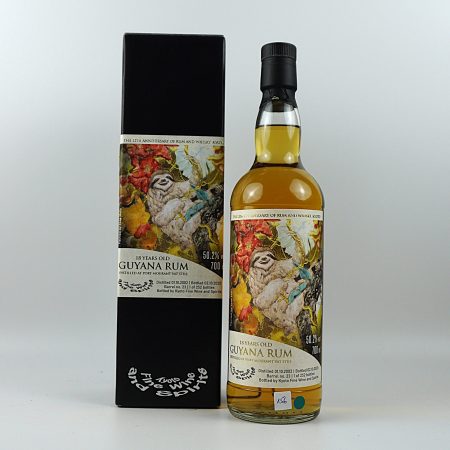 Port Mourant 2002 Kyoto 18 Jahre Rum Vorderseite mit Originalverpackung