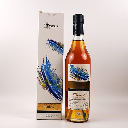 Savanna 2007 10 Jahre Omaggio Rum Vorderseite mit Originalverpackung