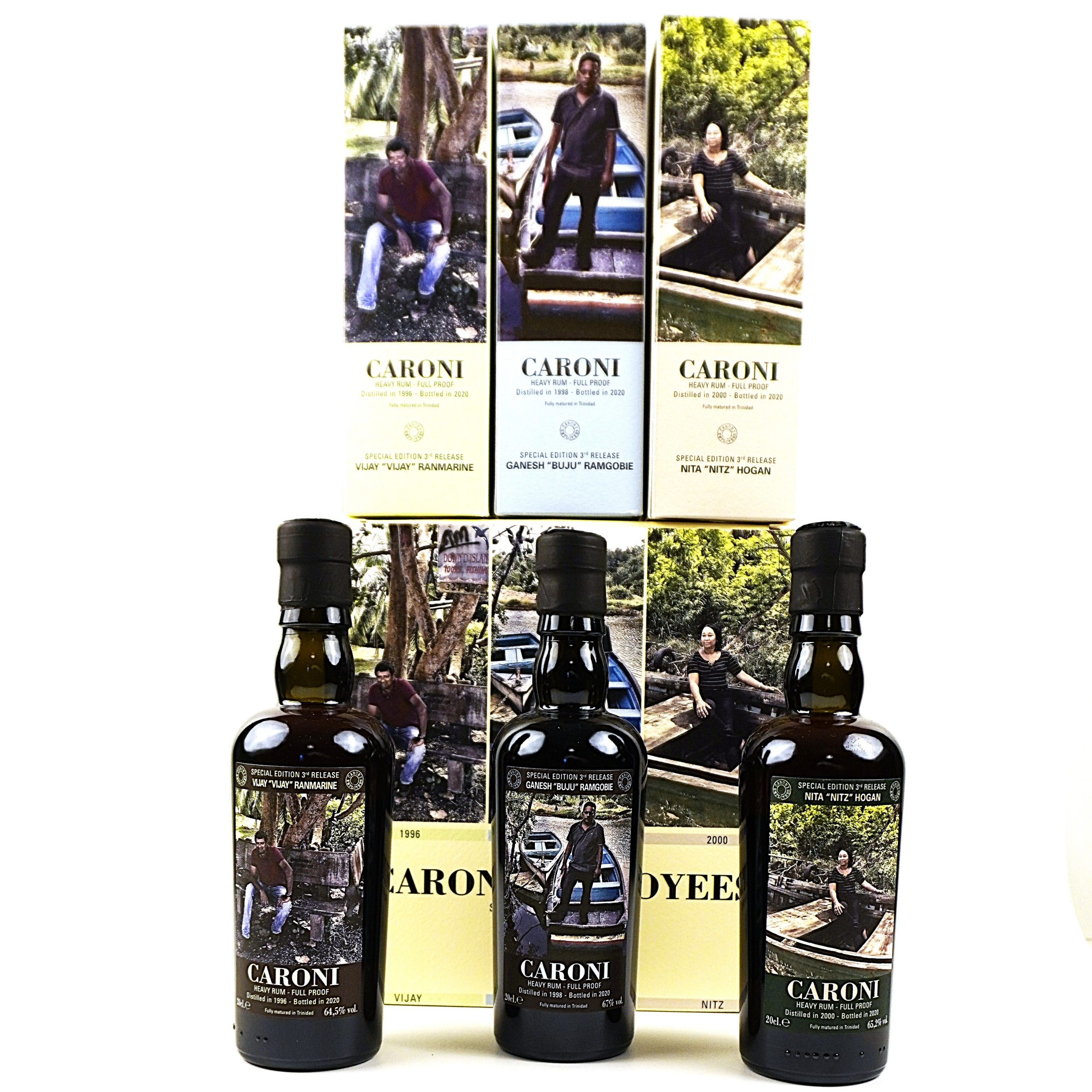 Caroni Velier Employees 3rd Release 3 Flaschen à 20cl – Bild 3