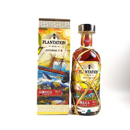 Long Pond CRV 1996 Plantation Extreme No 4 24 Jahre Rum Vorderseite mit Originalverpackung