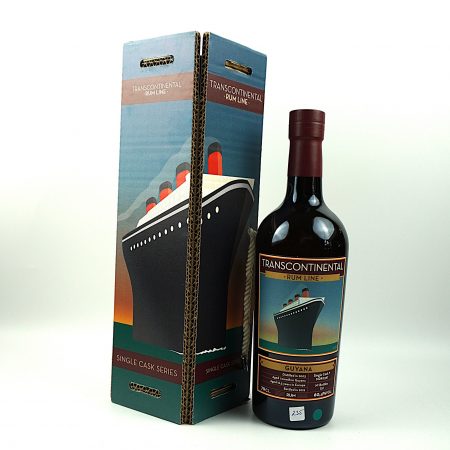 Guyana 2003 TCRL Single Cask Rum Vorderseite mit Originalverpackung