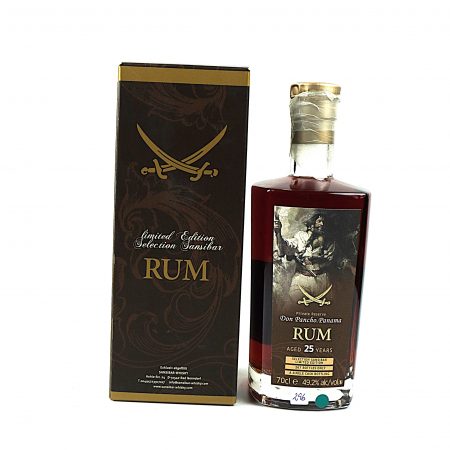 Don Pancho 1992 Sansibar 25 Jahre Rum Vorderseite mit Originalverpackung