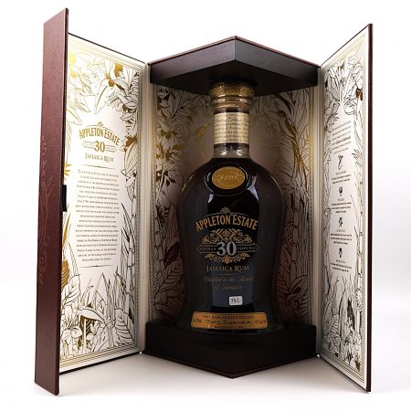 Appleton Estate 30 Jahre Blend Rum Flasche mit Originalverpackung