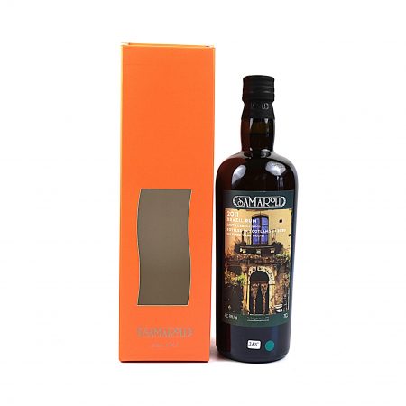Brazil Rum 2011 Samaroli Single Cask 75 Vorderseite mit Originalverpackung