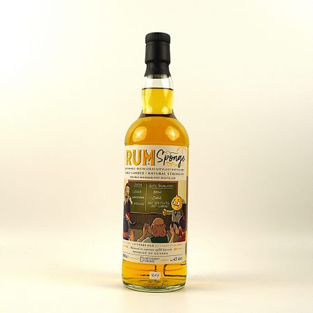 Port Mourant 1993 Rum Sponge 27 Jahre Edition No. 2 Vorderseite