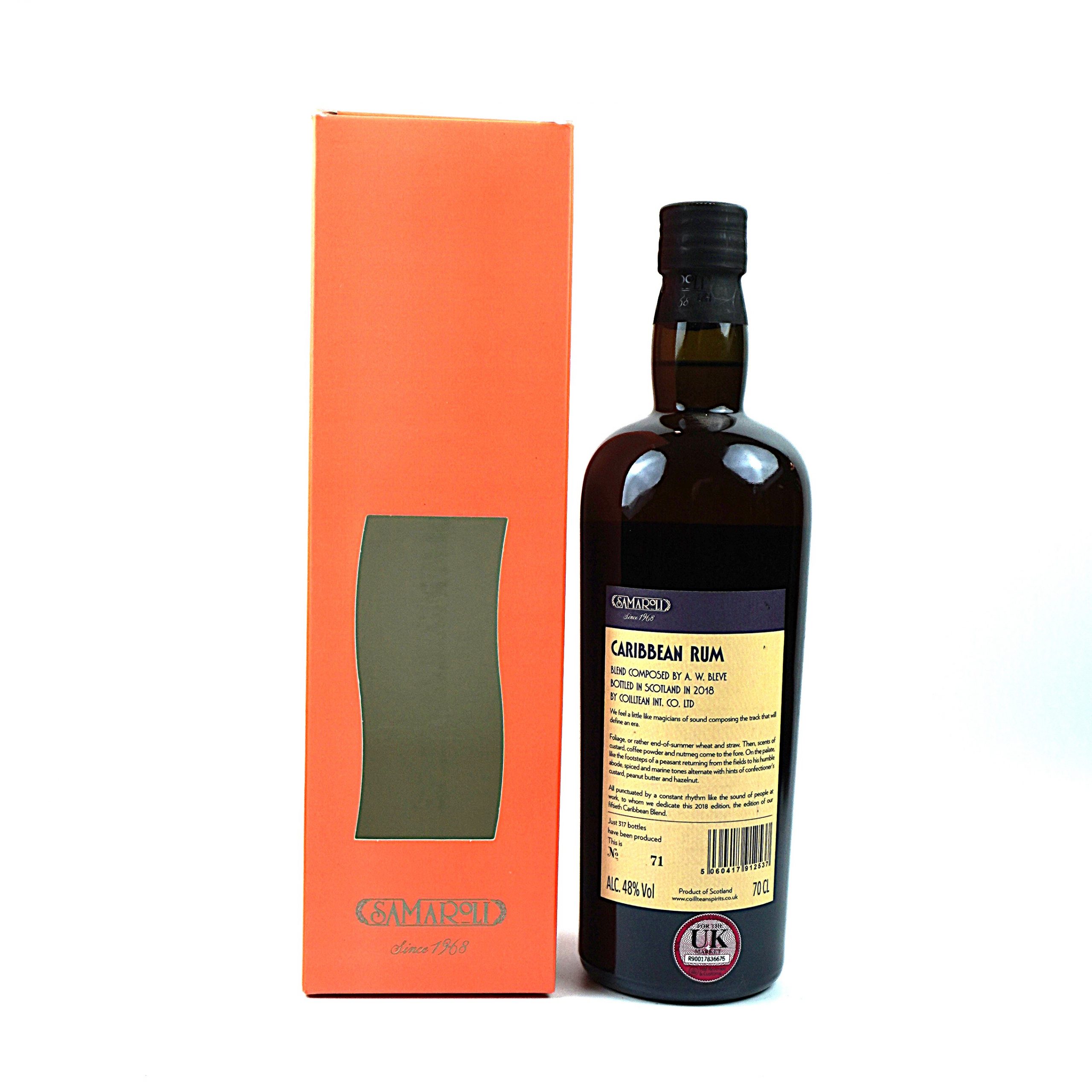 Samaroli Caribbean Rum 2018 – Bild 3