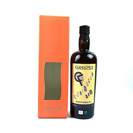 Samaroli Caribbean Rum 2018 Blended Rum Vorderseite mit Originalverpackung