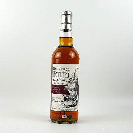 Demerara Single Cask Shinanoya Kingsbury Guyana Rum Flasche Vorderseite