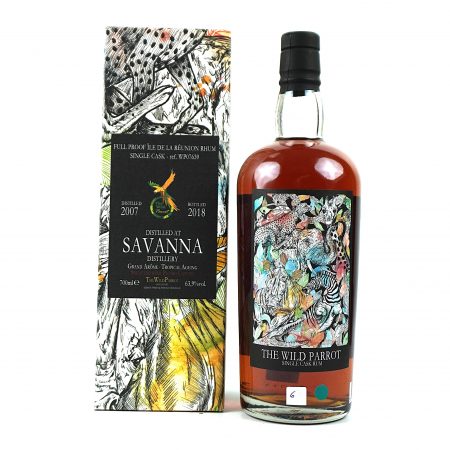 Savanna Grand Arôme 2007 The Wild Parrot Pietro Caputo Vorderseite mit Originalverpackung