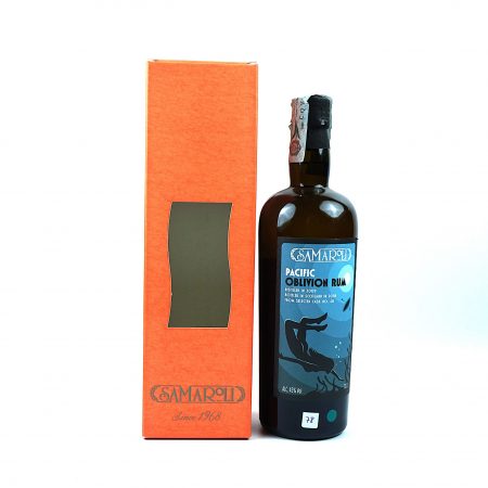 Pacific Oblivion 2009 Samaroli Single Cask 48 Rum Vorderseite mit Originalverpackung