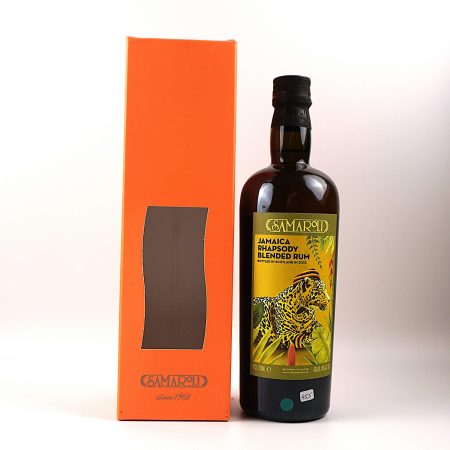Samaroli Jamaica Rhapsody B 2022 Blended Rum Vorderseite mit Originalverpackung