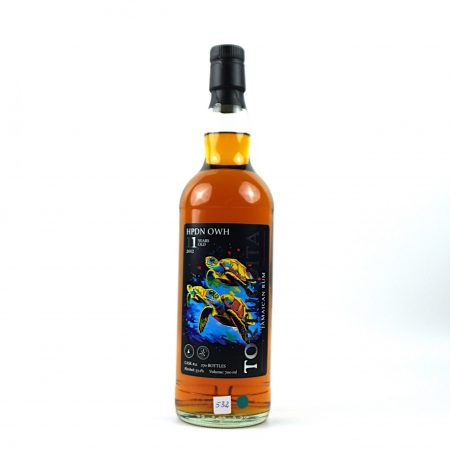 Hampden OWH 2012 Tortuguita 11 Jahre Rum Vorderseite