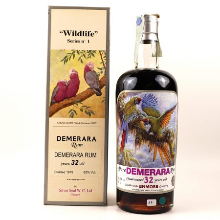 Silver Seal Enmore 1977/2009 32 Jahre Rumflasche mit Originalkarton, Originalverschluss, perfektem Füllstand und sehr gut erhaltenem Etikett.
