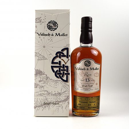 Valinch & Mallet Foursquare 2005 13 Jahre Rum Vorderseite mit Originalverpackung