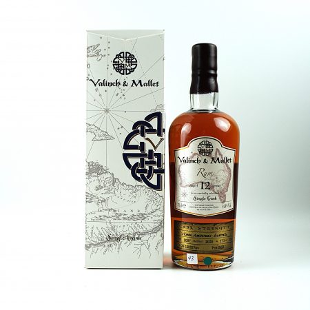 Valinch & Mallet Australia 2007 12 Jahre Rum Vorderseite mit Originalverpackung