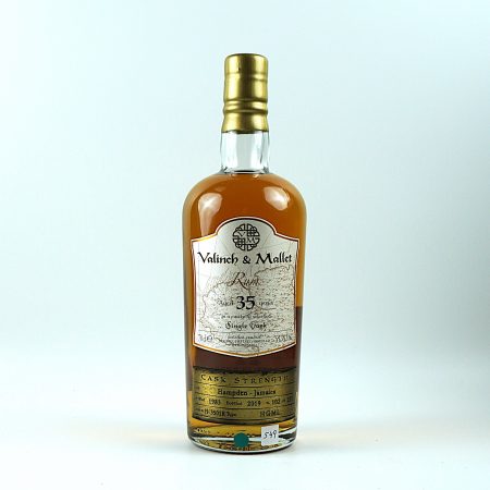 Valinch & Mallet Hampden HGML 1983 35 Jahre Rum Vorderseite