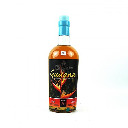 Diamond 1998 The Duchess 20 Jahre Guyana Rum Flasche Vorderseite