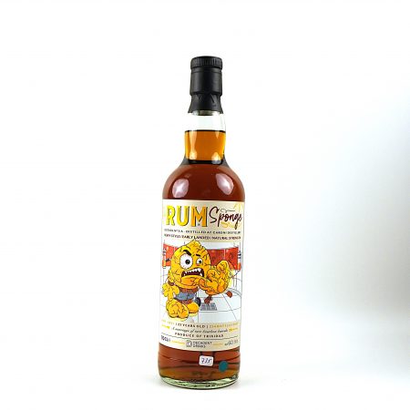Caroni 1997 Rum Sponge 23 Year Old Edition No.3A – Rumflasche mit sehr gutem Füllstand