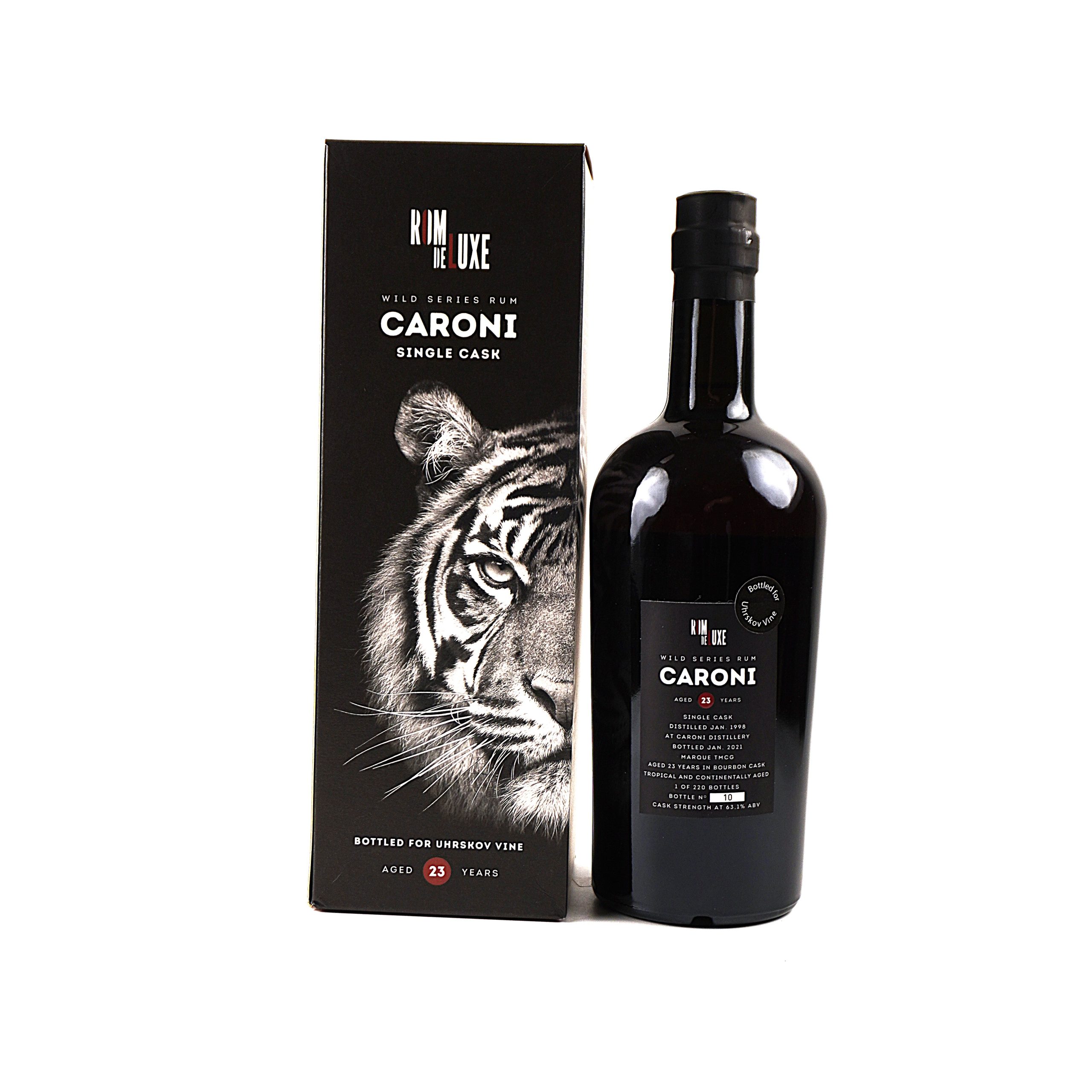 Caroni TMCG 1998 Rom de Luxe Wild Series 25 Jahre 0.7 L – Bild 4